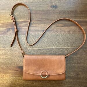 ❌DONATED❌Universal Thread Brown Vegan Leather Clutch